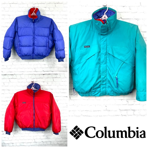 ❄️VINTAGE |•COLUMBIA•| Whirlybird 4-in-1 Winter Ski Radial Sleeve Jacket Large - Picture 1 of 16